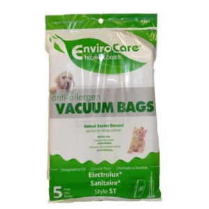 EnviroCare A161 Sanitaire Allergen Vacuum Bags 5 Pack Fits Sanitaire Type MM