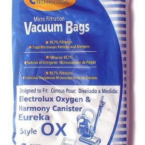 EnviroCare 135 Electrolux Microfiltration Vacuum Bags 4 Pack Fits Electrolux Type ST