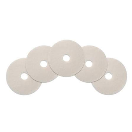 13 Inch White Polishing Pads 5-Pack Box 13 Inch White Polishing Pads 5-Pack Box