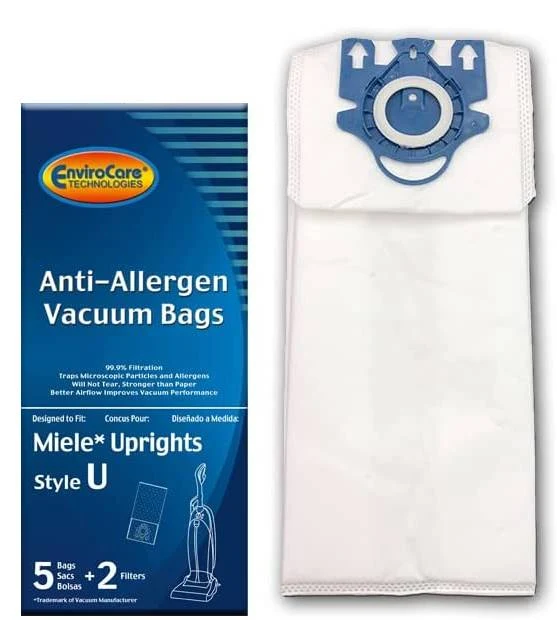 EnviroCare 210 Miele Allergen Vacuum Bags 5 Pack Fits 7 SERIES EnviroCare 210 Miele Allergen Vacuum Bags 5 Pack Fits 7 SERIES
