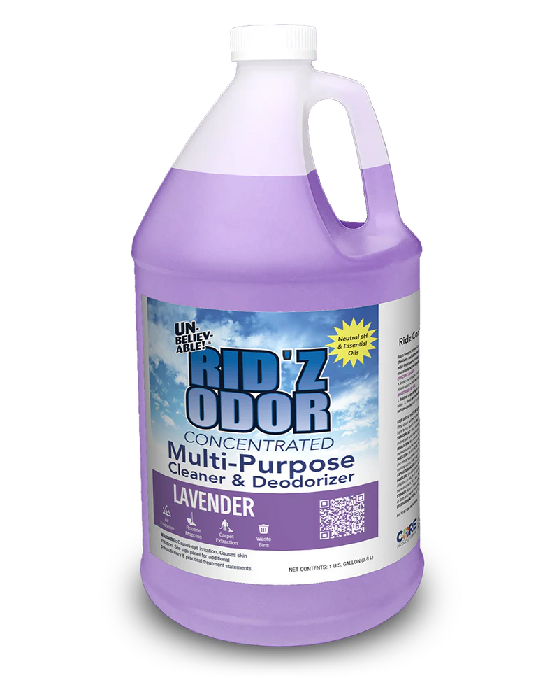 Core UKO-655 Rid'z Odor Concentrate 128oz Lavender Core UKO-655 Rid'z Odor Concentrate 128oz Lavender