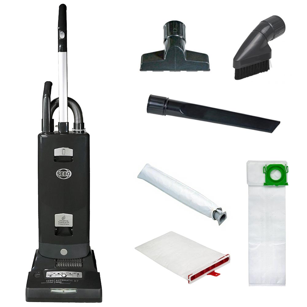 SEBO Automatic X7 Premium Black Upright Vacuum 91541AM SEBO Automatic X7 Premium Black Upright Vacuum 91541AM - Image 2