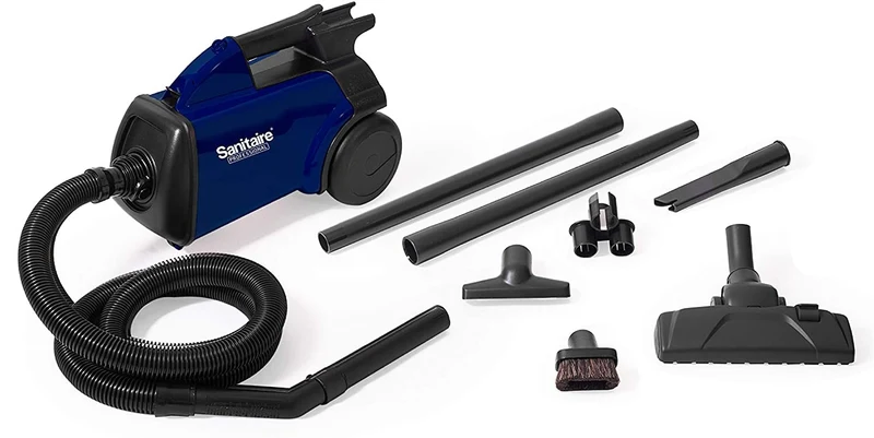 Sanitaire SL3681A Mighty Mite Blue Line Canister Vacuum Sanitaire SL3681A Mighty Mite Blue Line Canister Vacuum