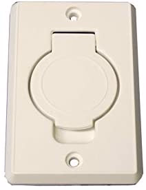 White Round Door CV Inlet 07-0617-08