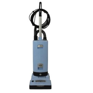 “SEBO Automatic X7 upright vacuum cleaner in blue” “Blue SEBO X7 Premium vacuum cleaner with power brush” “SEBO X7 blue upright vacuum for carpet cleaning” “Front view of blue SEBO Automatic X7 vacuum cleaner” “SEBO X7 upright vacuum with onboard hose and attachments” “Blue SEBO X7 vacuum cleaner on carpeted floor” “SEBO Automatic X7 pet-friendly upright vacuum in blue”