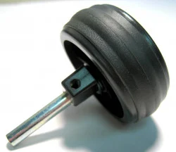 SEBO Felix Premium AIRBELT D4 E3 K3 Premium Wheel Complete Gray Black Part 2306GS