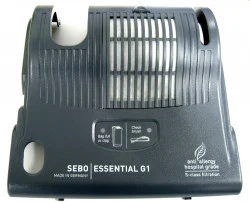 SEBO Essential G1 Power Head Cover Gray Black Part 2831AM
