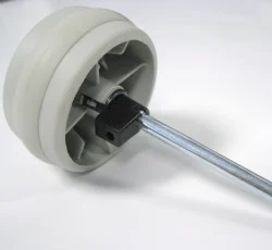 SEBO 300 350 Mechanical Axle with Wheel Part 50348HGER