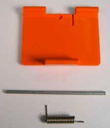SEBO Automatic X4 X7 X8 X Series Access Door with Axle and Spring Orange Part 5172OR