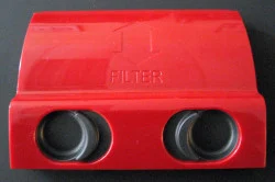 SEBO Automatic X7 Exhaust Filter Cover Red Part 52029DR