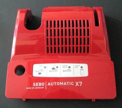 SEBO Automatic X7 Power Head Cover Red Part 52106DRSE