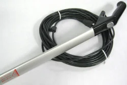 SEBO Automatic X4 X7 Handle with Cord Tube and Switch Black/silver Part 5640AM