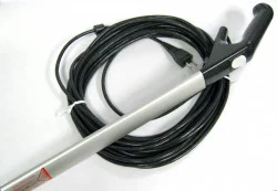 SEBO Automatic X4 X5 X7 Handle with Cord Tube and Switch Gray Black/white Part 5642AM
