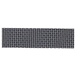 SEBO AIRBELT K3 Premium Airbelt Textile with Clips D K and C Black/silver Ovals Part 6047AM07