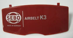 SEBO AIRBELT K3 Premium Exhaust Filter Cover Red Part 6403DRER