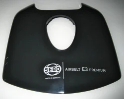 SEBO AIRBELT E3 Premium Filter Cover Black Part 8224SWER