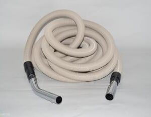 NuTone 06-1184-26 30 Ft Non-Electric Central Vacuum Hose White with Button